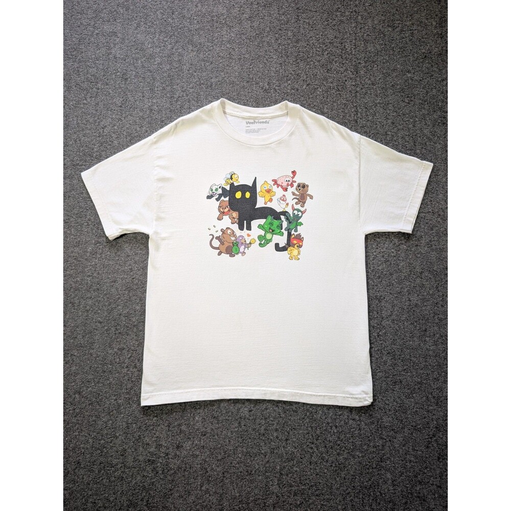 Veefriends Official Limited Edition Very Lucky Black Cat T-shirt Gary Vee SZ L